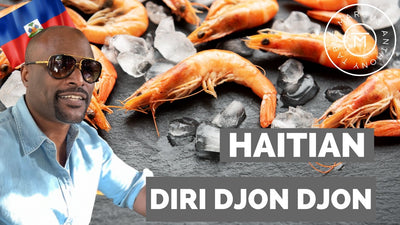 Diri Djon Djon | Signature Haitian Black Mushroom Dish