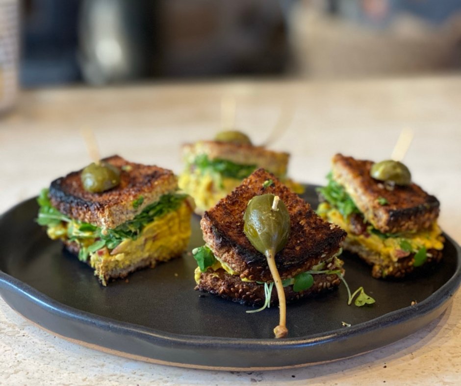Wah Gwan® Smashed Chickpea Salad Sandwich | The New Avocado Toast! - Wah Gwan®
