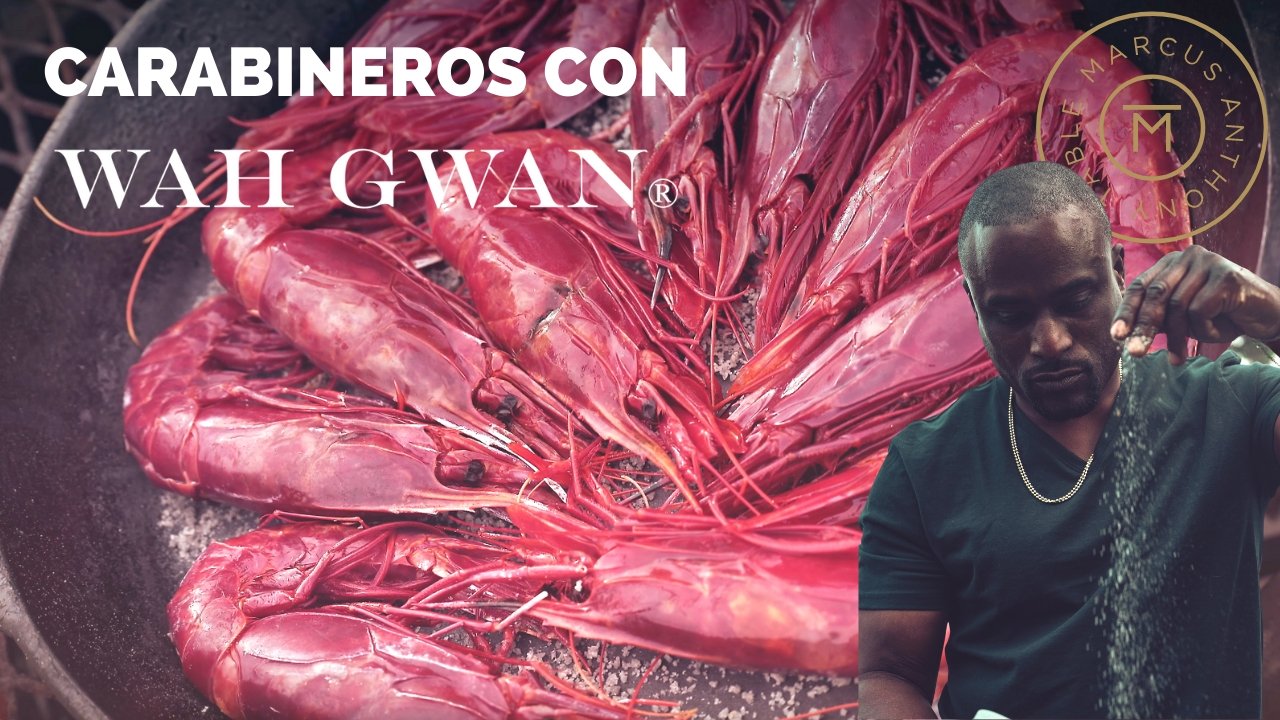 Carabineros with Wah Gwan® | Yes! Shrimp can taste like lobster! - Wah Gwan®
