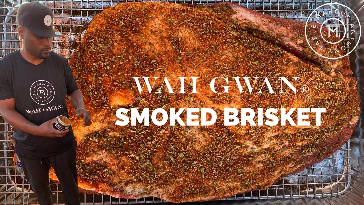 Wah Gwan® Rubbed Smoked Brisket - Wah Gwan®